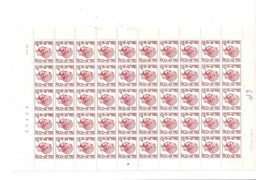 timbre belge roi Baudoin x50 1 feuillet, Timbres & Monnaies, Timbres | Europe | Belgique, Non oblitéré, Timbre-poste, Chefs d'Etat