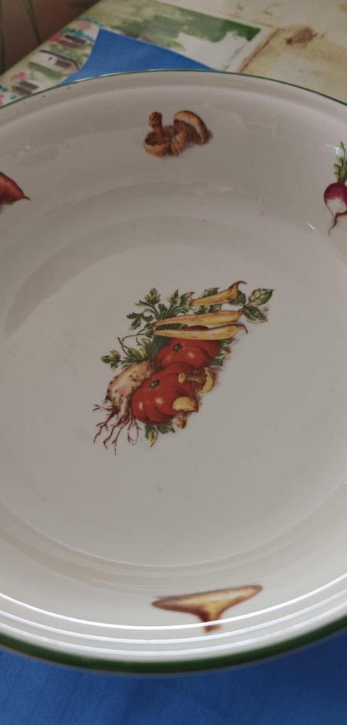 schaal vuurvast Pillivuyt France diam 24 cm, Keramiek, Ophalen of Verzenden, Overige stijlen, Schaal of Schalen