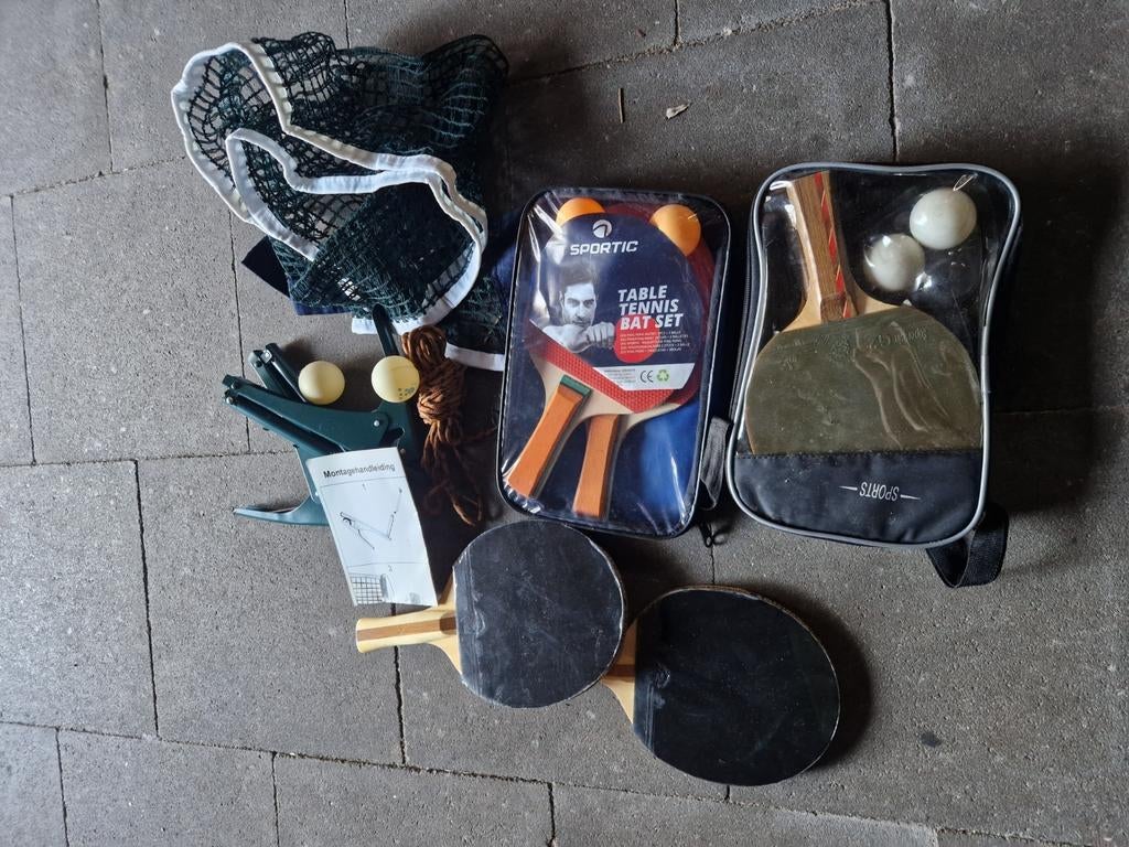 Ping pong......set...., Ophalen, Zo goed als nieuw