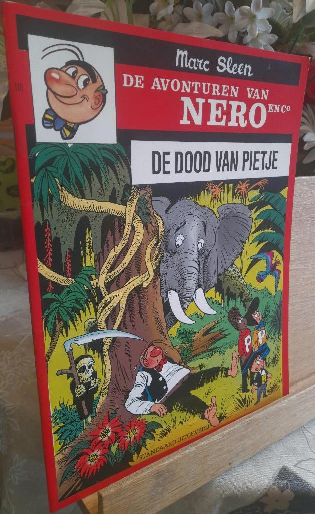 nero nr 101 ’de dood van pietje   1ste druk, Boeken, Verzenden, Marc Sleen, Eén stripboek, Zo goed als nieuw