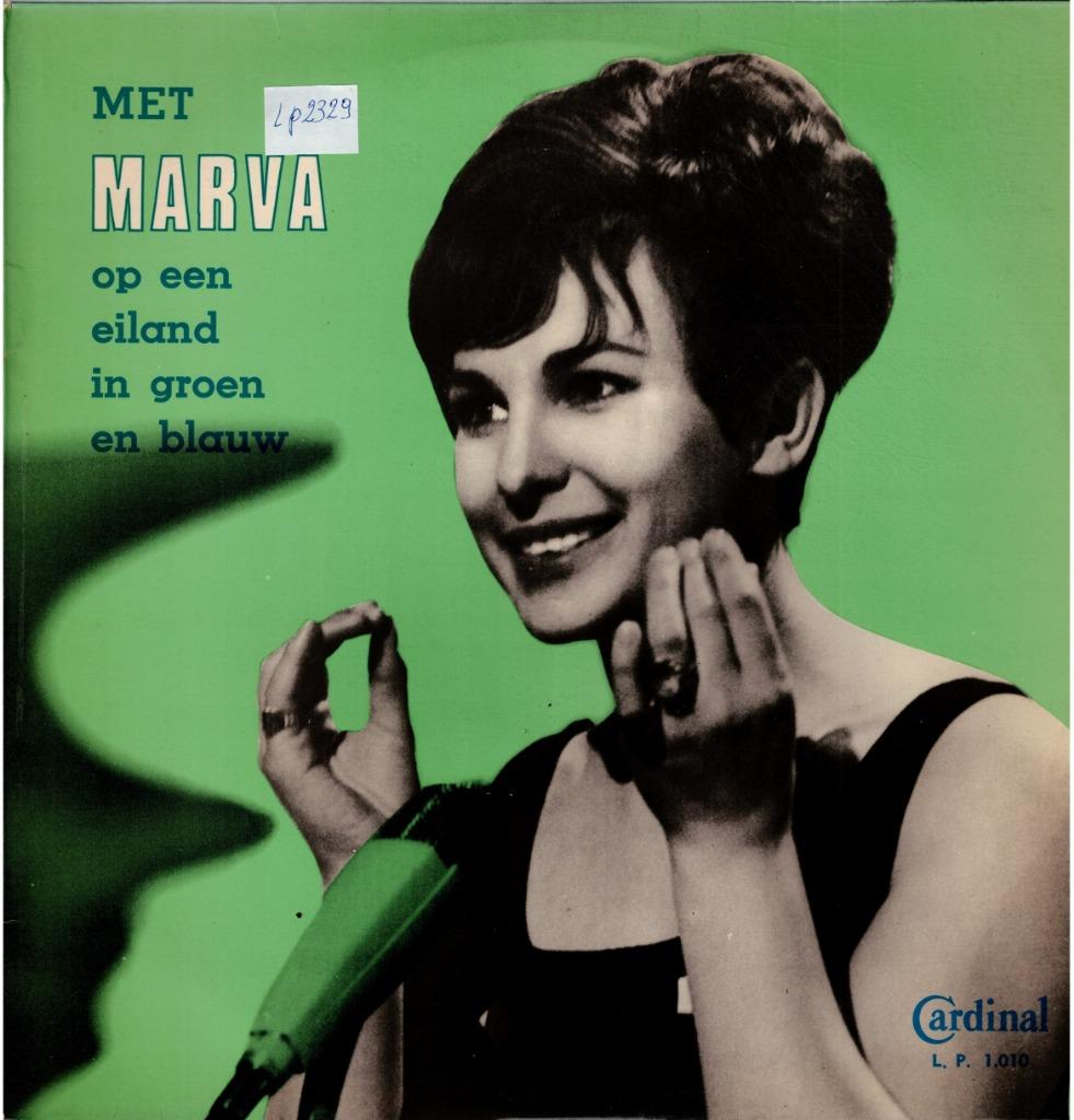 Vinyl, LP    /   Marva – Met Marva Op Een Eiland In Groen En, Ophalen of Verzenden, Overige formaten