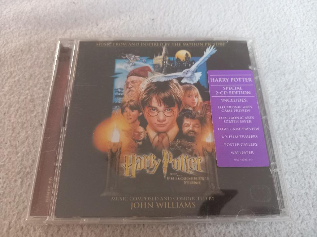 2CD Harry Potter & the Philosopher's Stone J.K Rowling, Verzamelen, Ophalen of Verzenden, Zo goed als nieuw