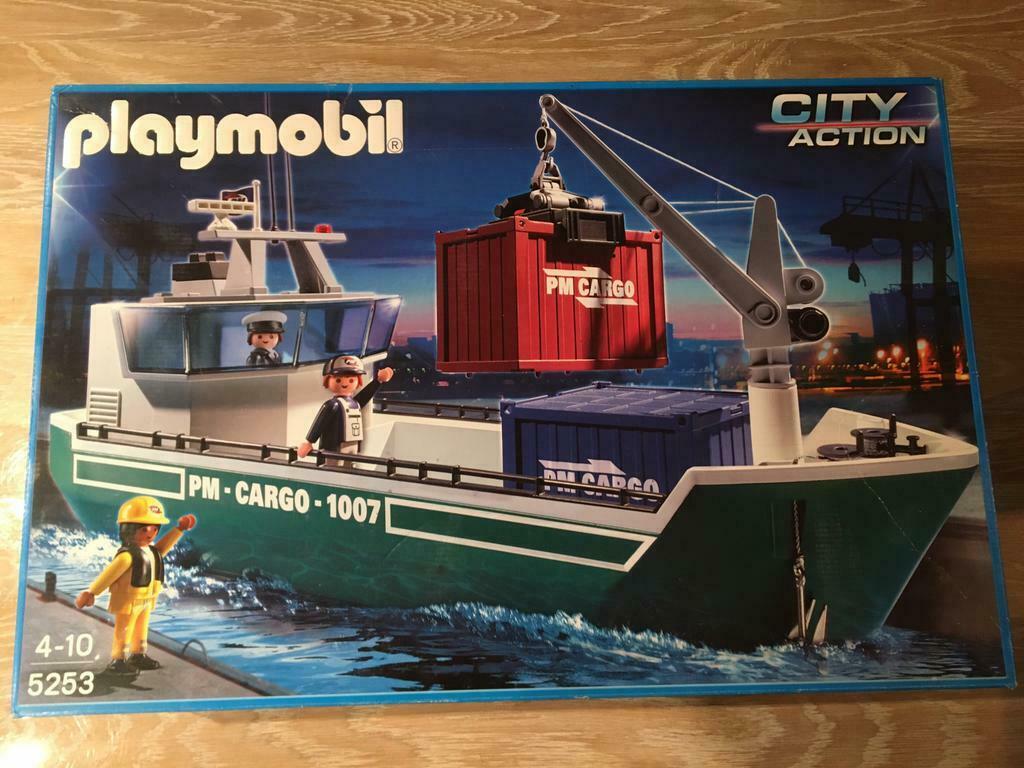 Playmobil Action City Cargo nr: 5253, Enfants & Bébés, Jouets | Playmobil, Enlèvement