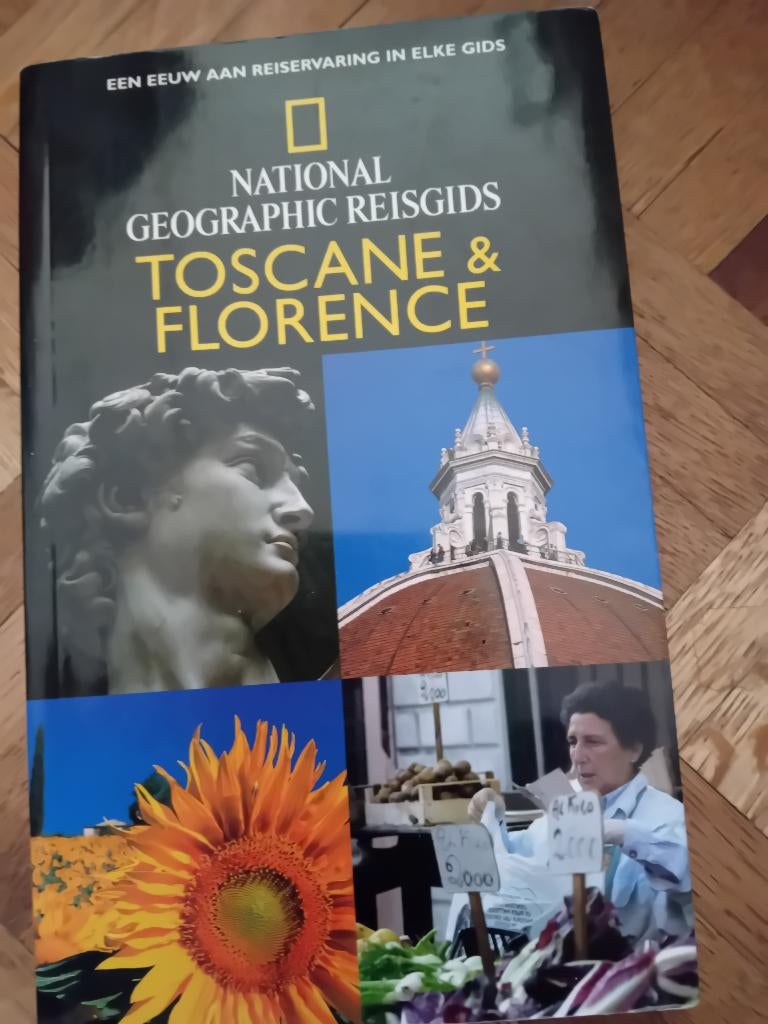 Toscane Florence national geographic reisgids, Boeken, Ophalen of Verzenden