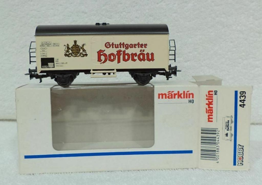 4439 Wagon à bière MÄRKLIN–Hofbräu/Wagon à bière Hofbräu", Analogique, Enlèvement ou Envoi, Courant alternatif, Wagon