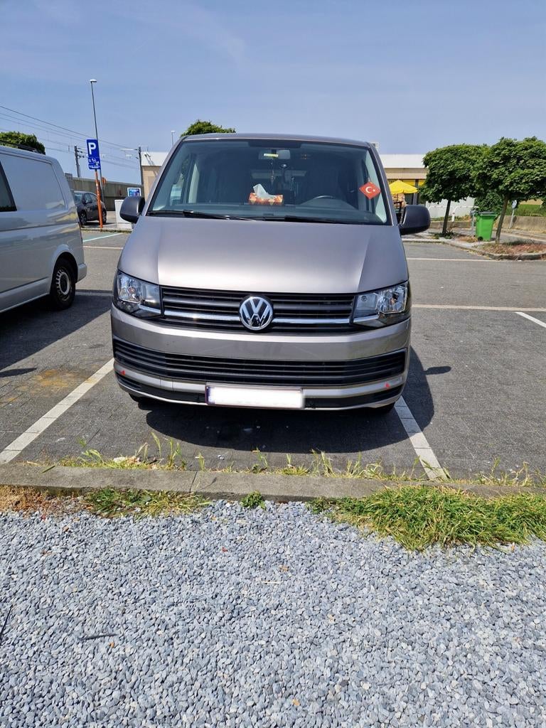 Volkswagen Multivan T6 uit 2018 150Pk 2.0TDI DSG7, Auto's, 4 deurs, Monovolume, 4 cilinders, Leder en Stof