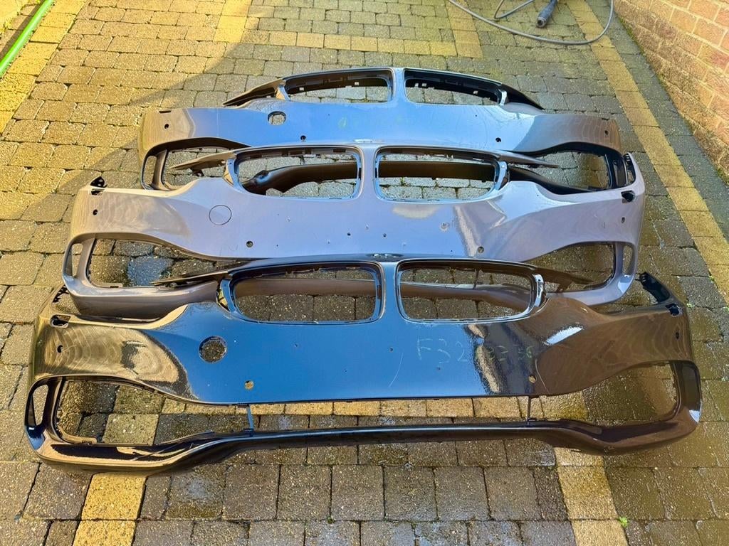 BMW 4 Serie voorbumpers past Cabrio Coupe Berline, Ophalen, Gebruikt, Voor, Bumper