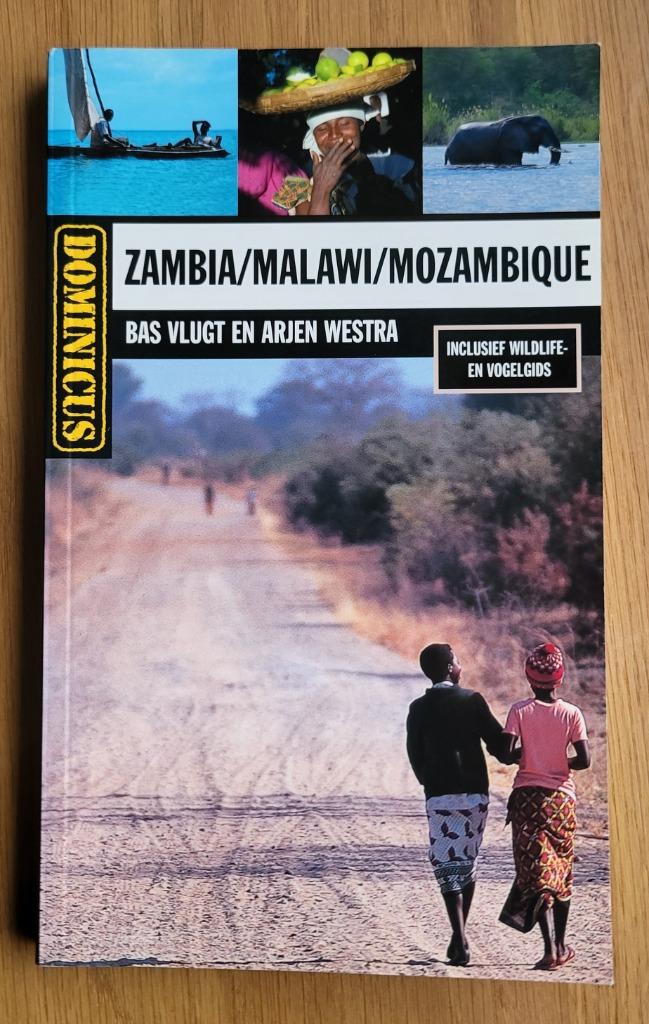 Zambia/Malawi/Mozambique, Boeken, Afrika, Zo goed als nieuw, Reisgids of -boek, Dominicus  (Bas Vlugt)