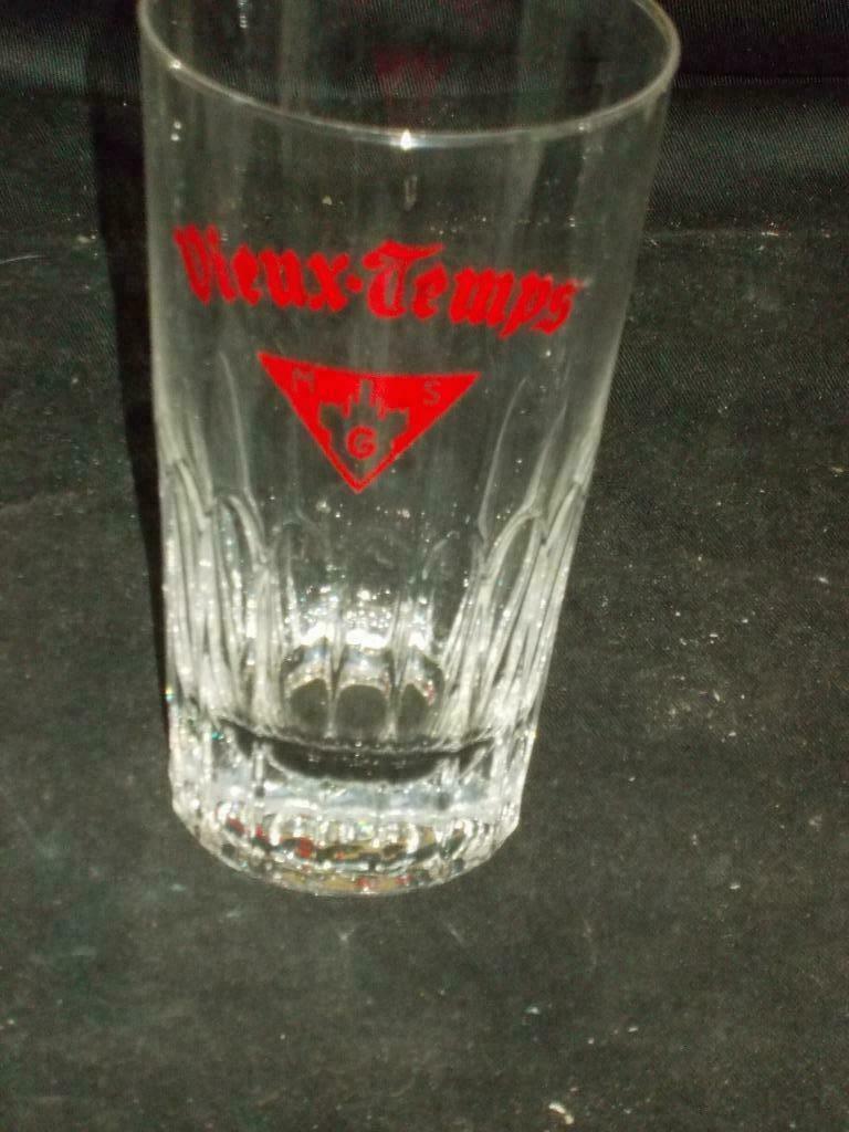 Bierglazen.Vieux Temps.Brasserie Grade  .Quintine B1, Collections, Marques de bière, Enlèvement ou Envoi, Comme neuf, Verre ou Verres