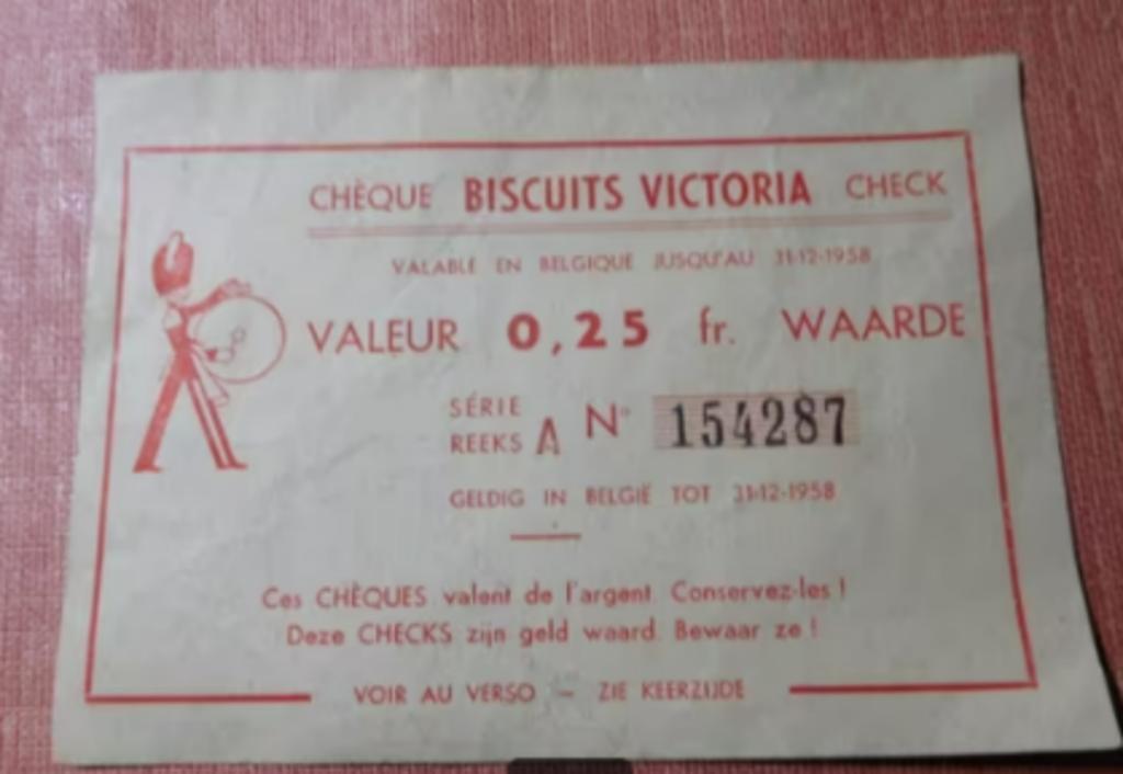Victoria-cookiepunten, Verzamelen, Ophalen of Verzenden, Gebruikt, Overige typen