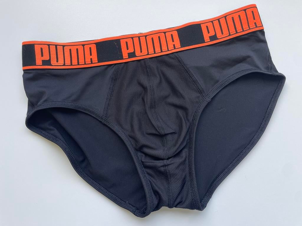 Slips de sport en microfibre Puma, Envoi, Noir, Puma, Slip