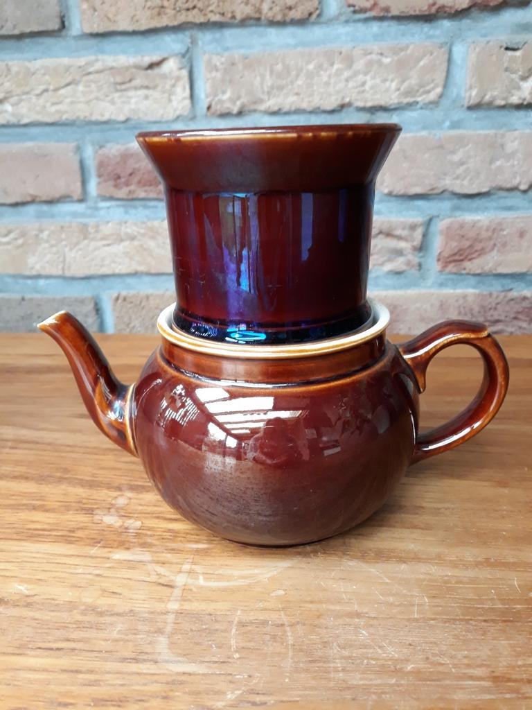 Cafetière tisanière en céramique, Antiquités & Art, Enlèvement ou Envoi