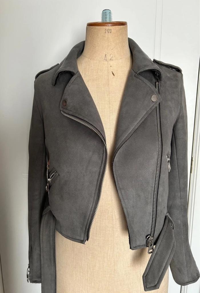 Grijze nepsuede vest van Zara, Zara, Verzenden, Maat 36 (S)