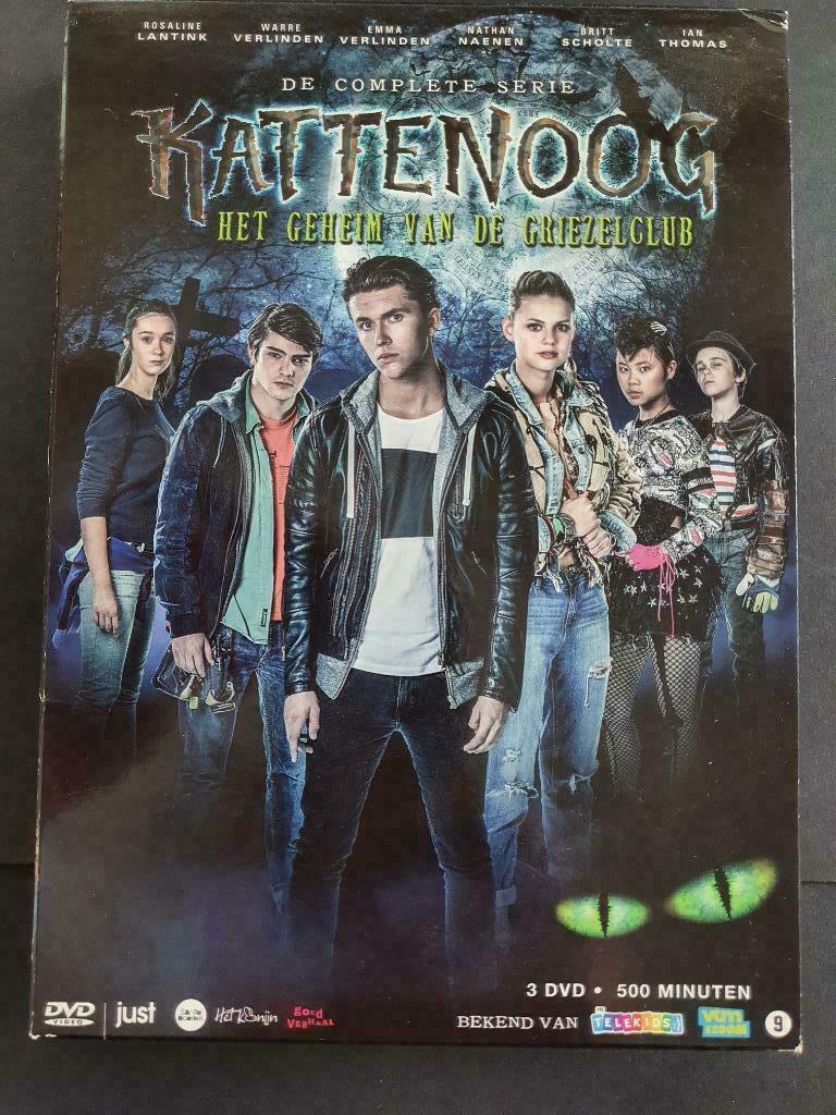 Kattenoog Het geheim van de griezelclub - complete serie, Vanaf 9 jaar, Ophalen of Verzenden, Avontuur