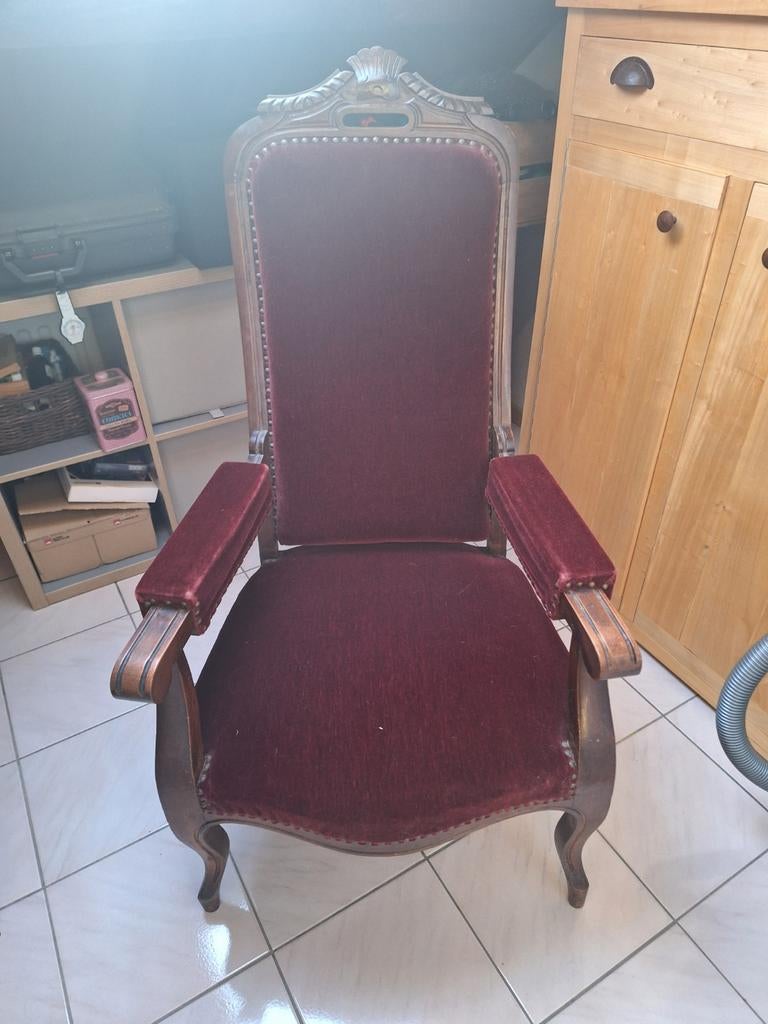 Fauteuil voltaire, Ophalen