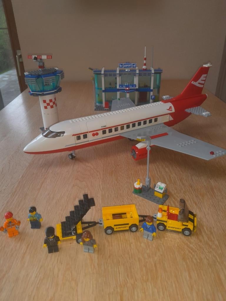 Lego 3182, le grand aéroport, Enlèvement ou Envoi, Comme neuf