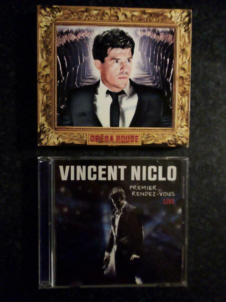 Vincent Niclo 2 dubbele CD + DVD TBE, Cd's en Dvd's, Ophalen of Verzenden, Modernisme tot heden, Vocaal, Met libretto