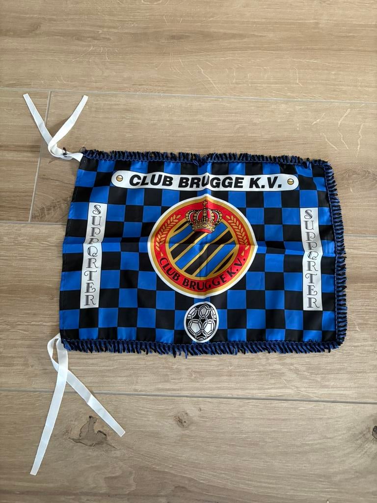 Vlag Club Brugge supporter 45x35 cm, Ophalen, Gebruikt