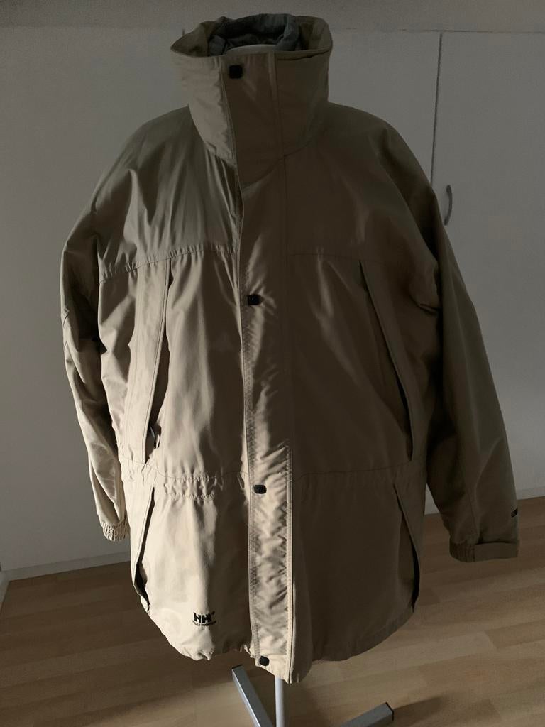 Klasse regenjas HH Helly Hansen XXL beige kap in kraag, Ophalen of Verzenden