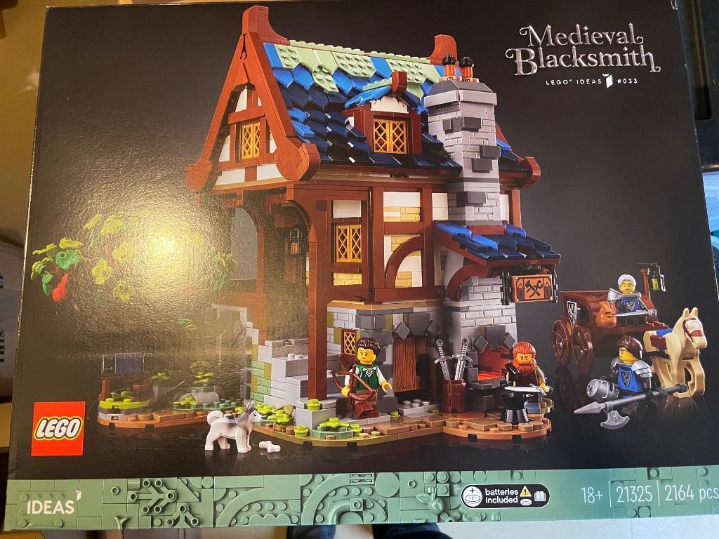 Lego ideas 21325 middeleeuwse Smid nieuw, Ophalen of Verzenden, Nieuw, Complete set, Lego