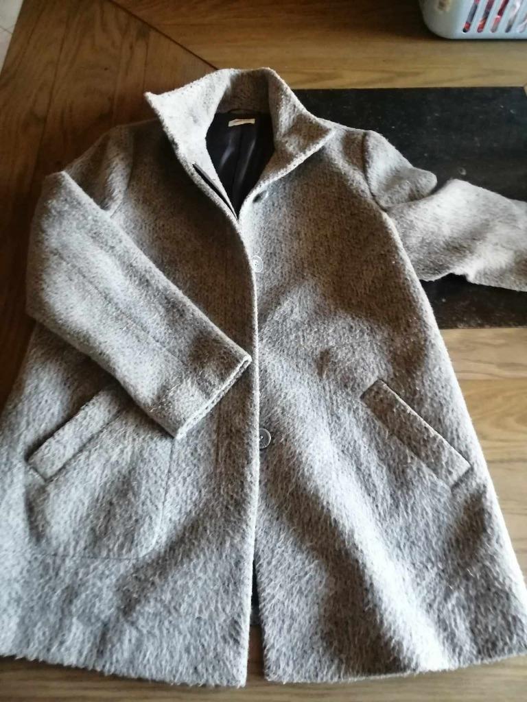 Jas grijs merk damart -  maat 44, Kleding | Dames, Jassen | Winter, Maat 42/44 (L), Ophalen of Verzenden, Grijs, Damart