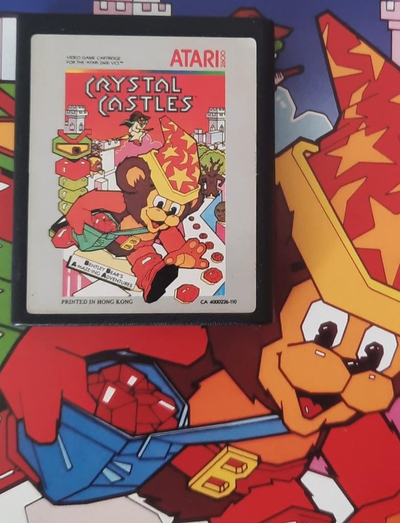 Atari Vcs 2600 Crystal Castles, Ophalen of Verzenden, Zo goed als nieuw