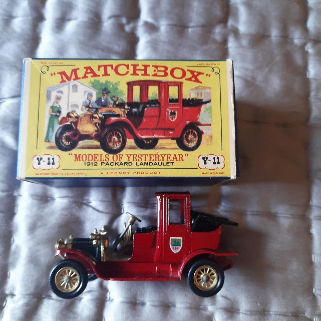 MATCHBOX MOYY Y-11 PACKARD LANDAULET 1912*VINTAGE*NEW*, Hobby en Vrije tijd, Modelauto's | 1:43, Nieuw, Matchbox, Ophalen
