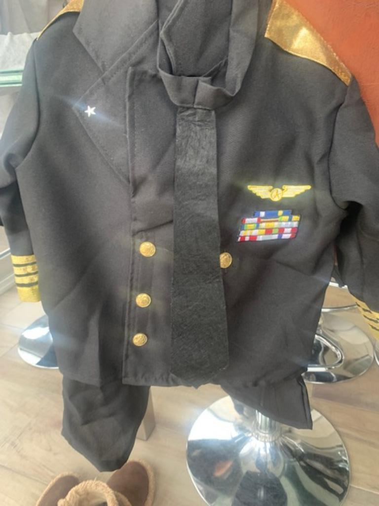 Navy/Admiraal kostuum jongen  2 jaar NIEUW, Enlèvement, Neuf, 104 ou plus petit, Garçon