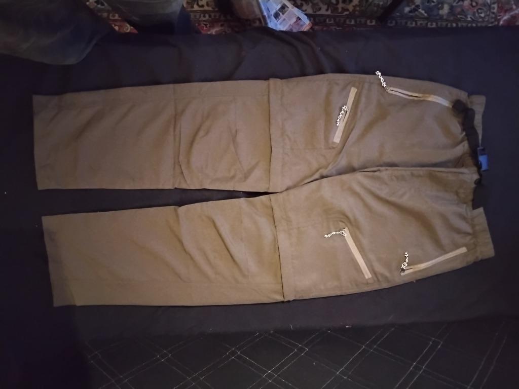 Pantalon zippé pour homme, long et court, marron - neuf, Enlèvement ou Envoi, Neuf, Taille 48/50 (M), Brun