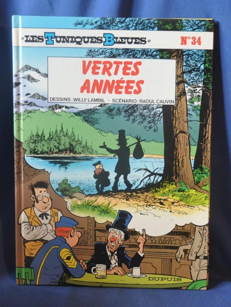 bd les tuniques bleues vertes années (x2092), Eén stripboek, Ophalen of Verzenden, Zo goed als nieuw, Lambil/Cauvin