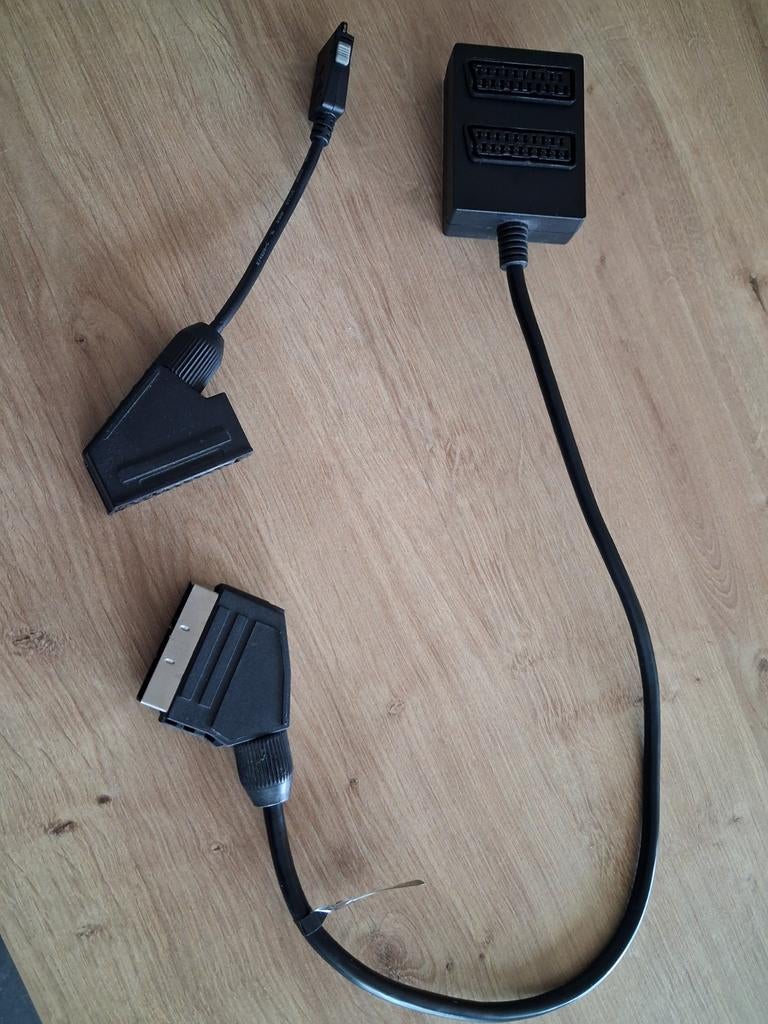 Câble peritel scart, Audio, Tv en Foto, Audiokabels en Televisiekabels, Ophalen of Verzenden, Gebruikt, Scartkabel