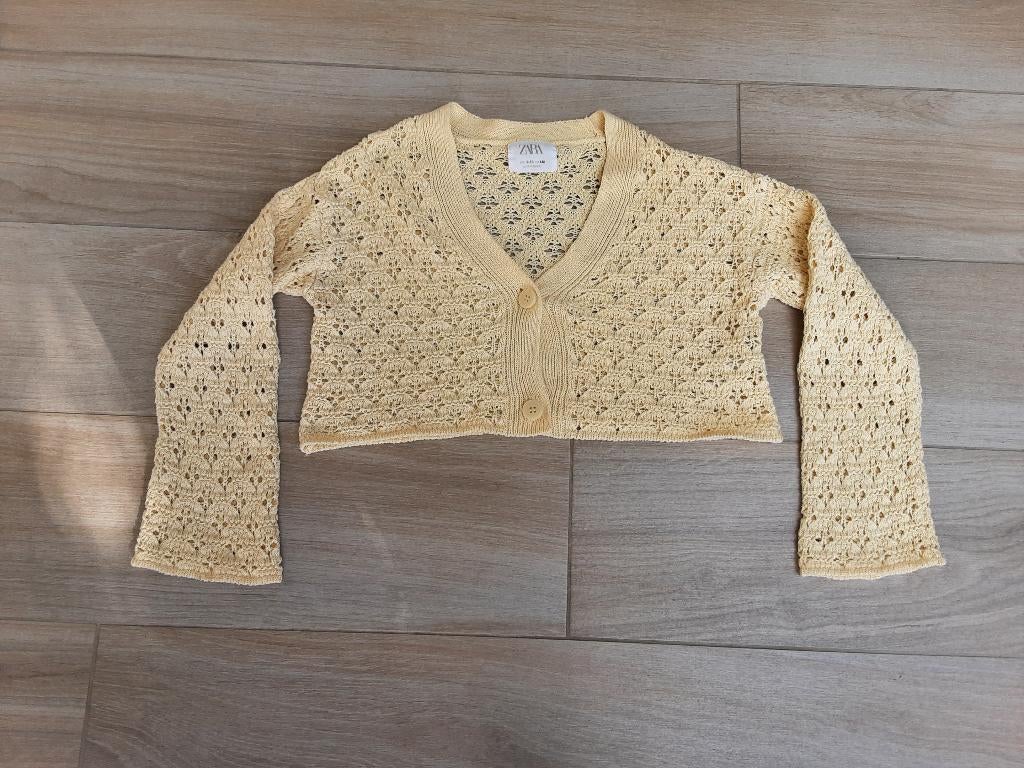 Zo goed als Nieuw: Meisjes gilet maat 140 *Zara*, Meisje, Trui of Vest, Ophalen of Verzenden, Zo goed als nieuw