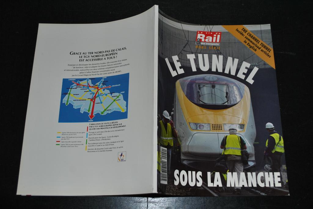 Revue La vie du Rail HS Le tunnel sous la Manche Eurotunnel, Enlèvement ou Envoi, Utilisé, Train, Livre ou Revue