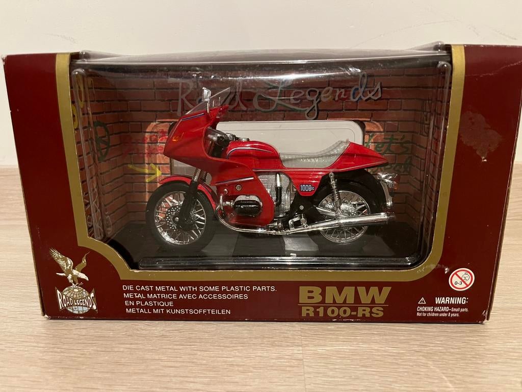 BMW R100-RS miniatuur schaal 1:12, Ophalen of Verzenden, Zo goed als nieuw