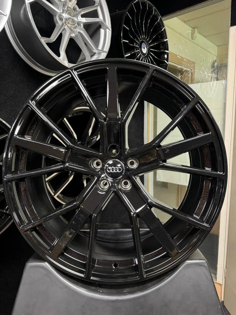 22 inch velgen voor Audi SQ7 RS look 5x112 A6 A7 A8 Q5 Q7 ET, Auto-onderdelen, Banden en Velgen, Velg(en), Overige maten, Personenwagen