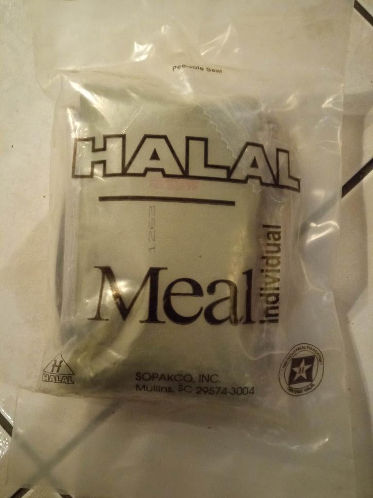 US Militaria Ration MRE EPA Halal, Verzamelen, Verzenden, Landmacht, Overige typen