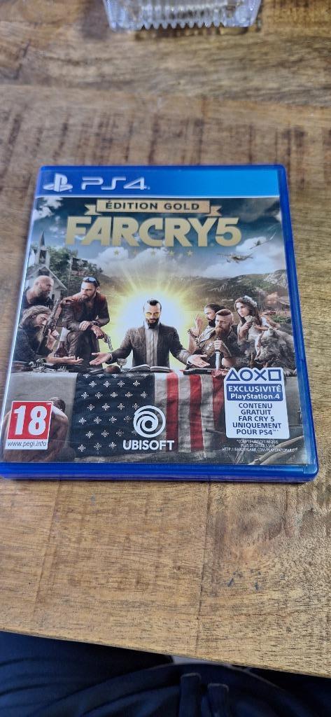 PS4-game Farcry 5 Gold Edition, Games en Spelcomputers, Ophalen, Zo goed als nieuw