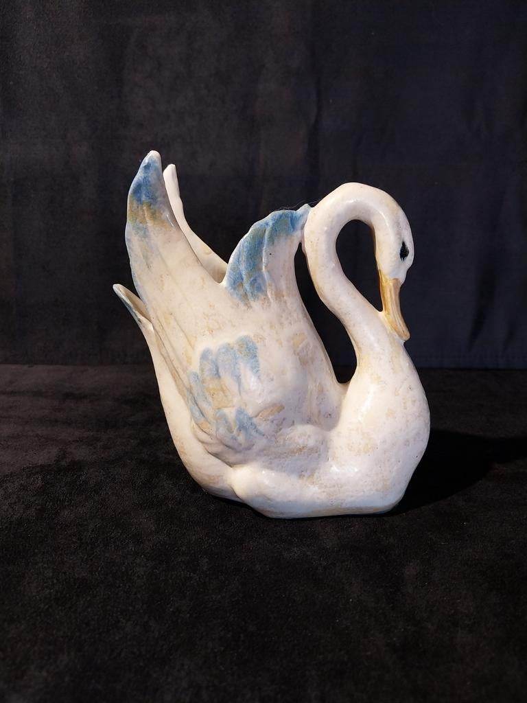 cygne en porcelaine, Antiquités & Art, Enlèvement ou Envoi