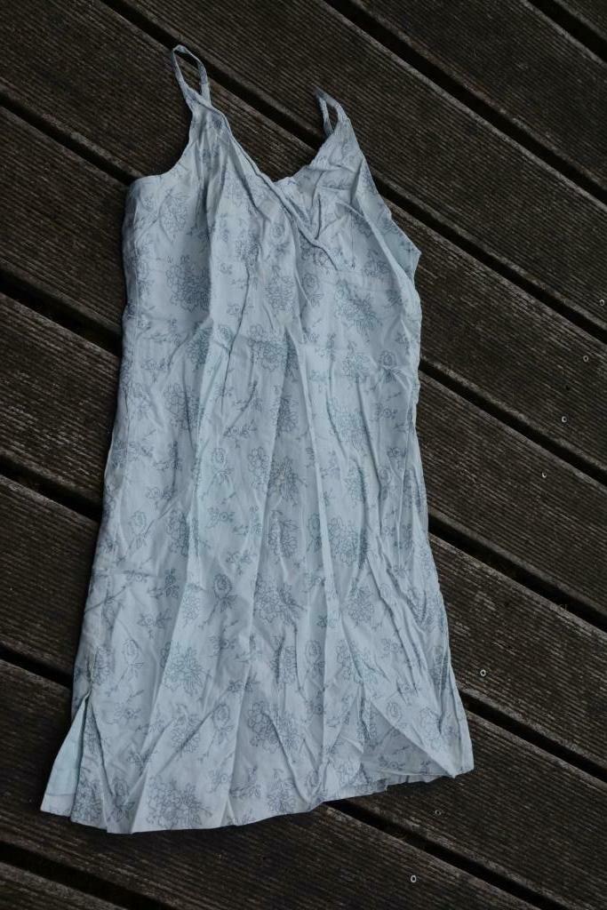Petite robe à fine bretelle grise taille 156, Robe ou Jupe, K de Kid, Utilisé, Fille