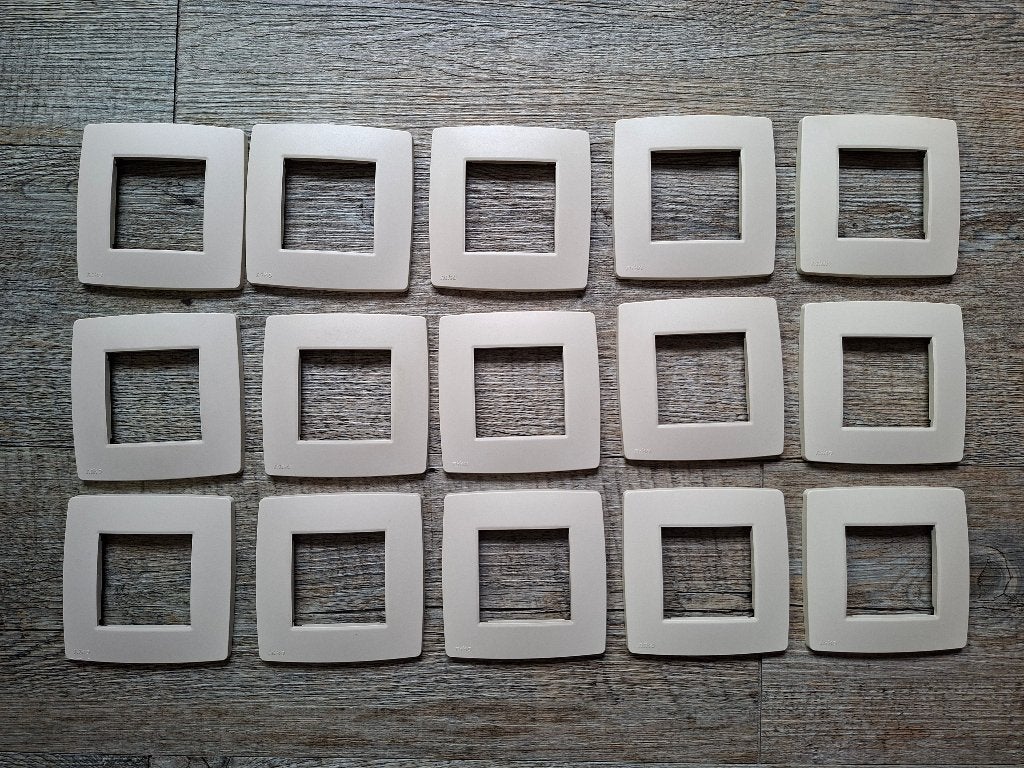 Niko enkelvoudige afdekplaat | Original cream | 100-76100, Bricolage & Construction, Enlèvement ou Envoi, Utilisé