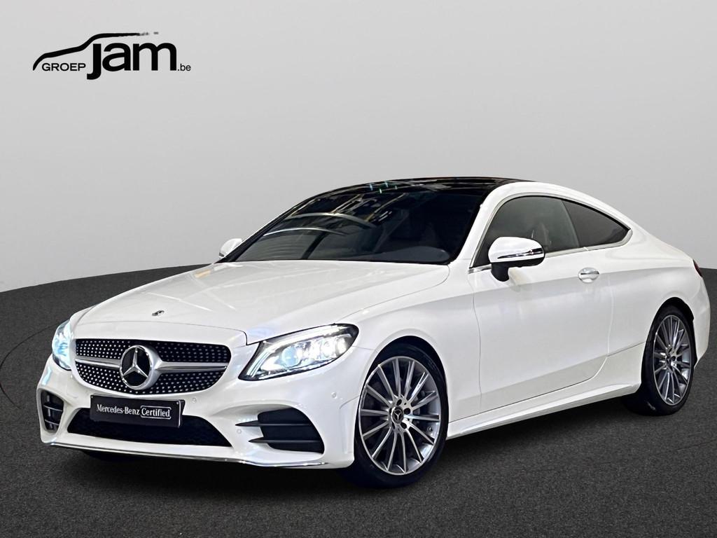Mercedes-Benz C-klasse Coupé 220 d AMG/Pano/Burm/Mempack, Auto's, Automaat, 4 zetels, Euro 6, 4 cilinders
