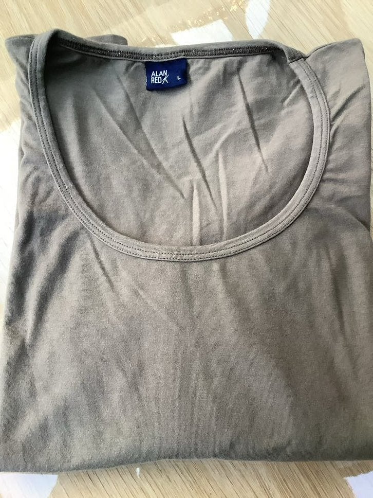 Mooie ‘t shirt 3/4 mouw Alan Red maat L, Maat 42/44 (L), Ophalen of Verzenden, Zo goed als nieuw, Korte mouw