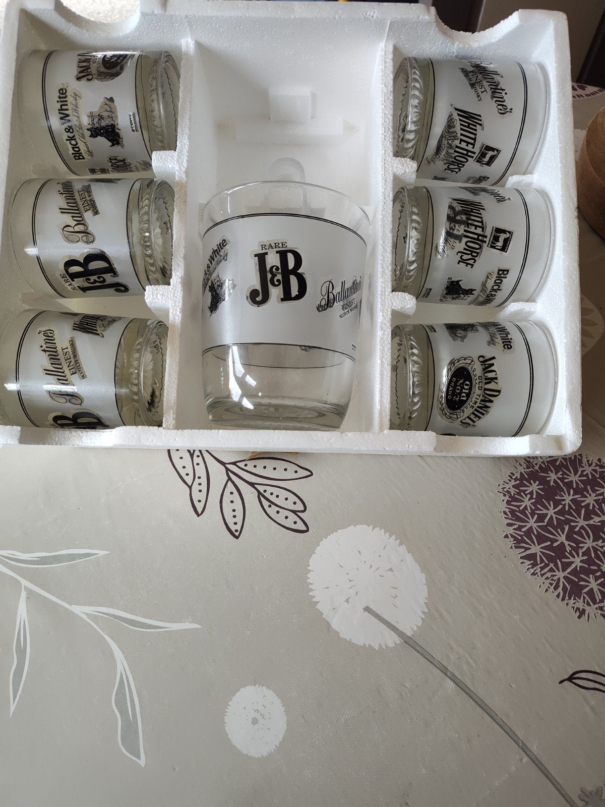 ensemble de verres a whisky vintage, Ophalen, Zo goed als nieuw