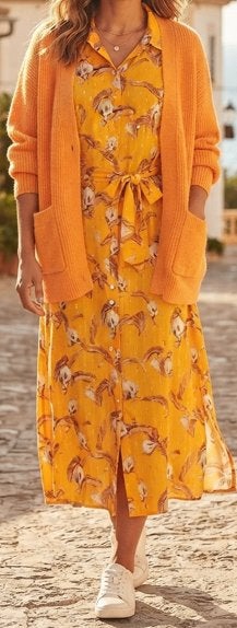 Lange jurk van Farah Maat 42, Kleding | Dames, Ophalen of Verzenden, Zo goed als nieuw, Maat 42/44 (L), Onder de knie