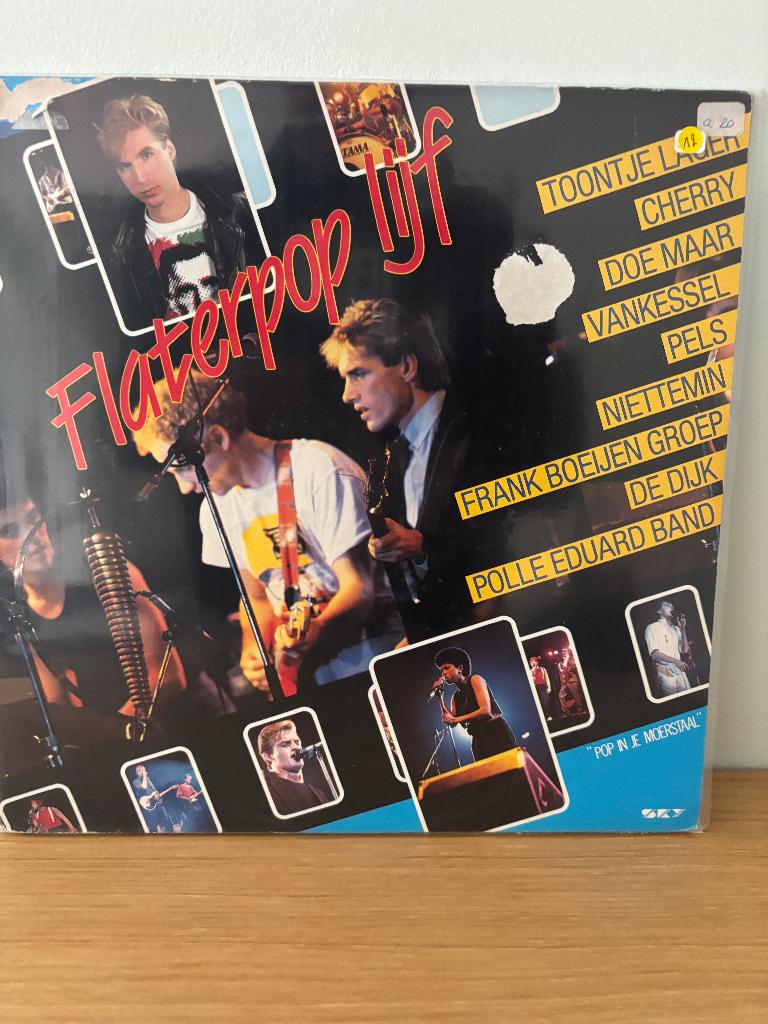 LP - Flaterpop lijf - verzamel, Gebruikt, 1980 - 1989, Ophalen of Verzenden, 12 inch