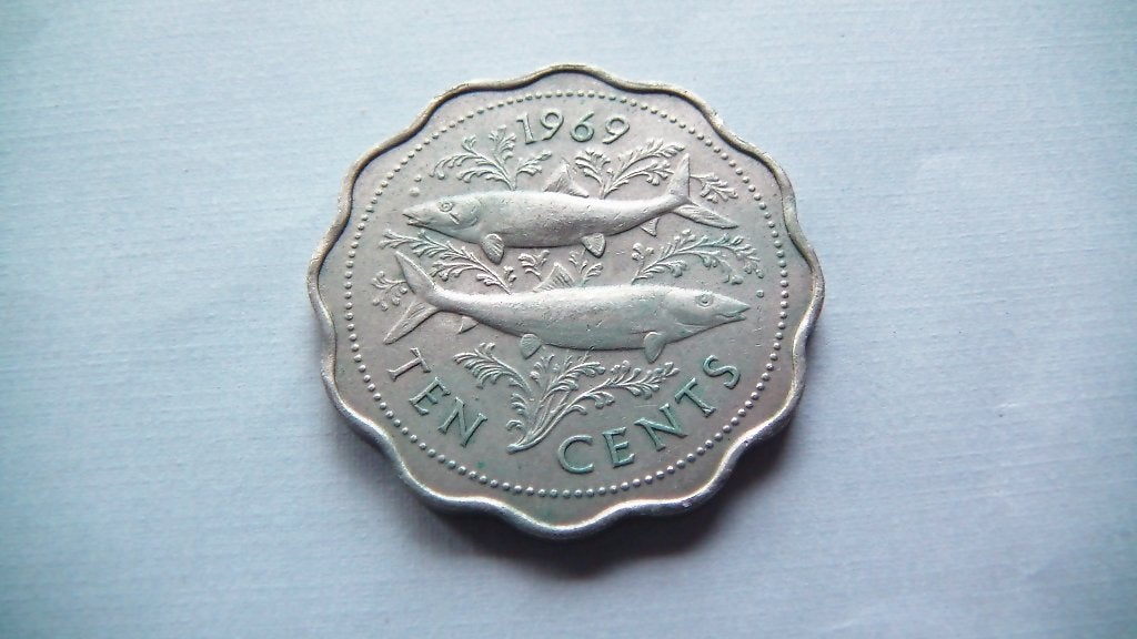 bahamas 10 cents 1969, Enlèvement