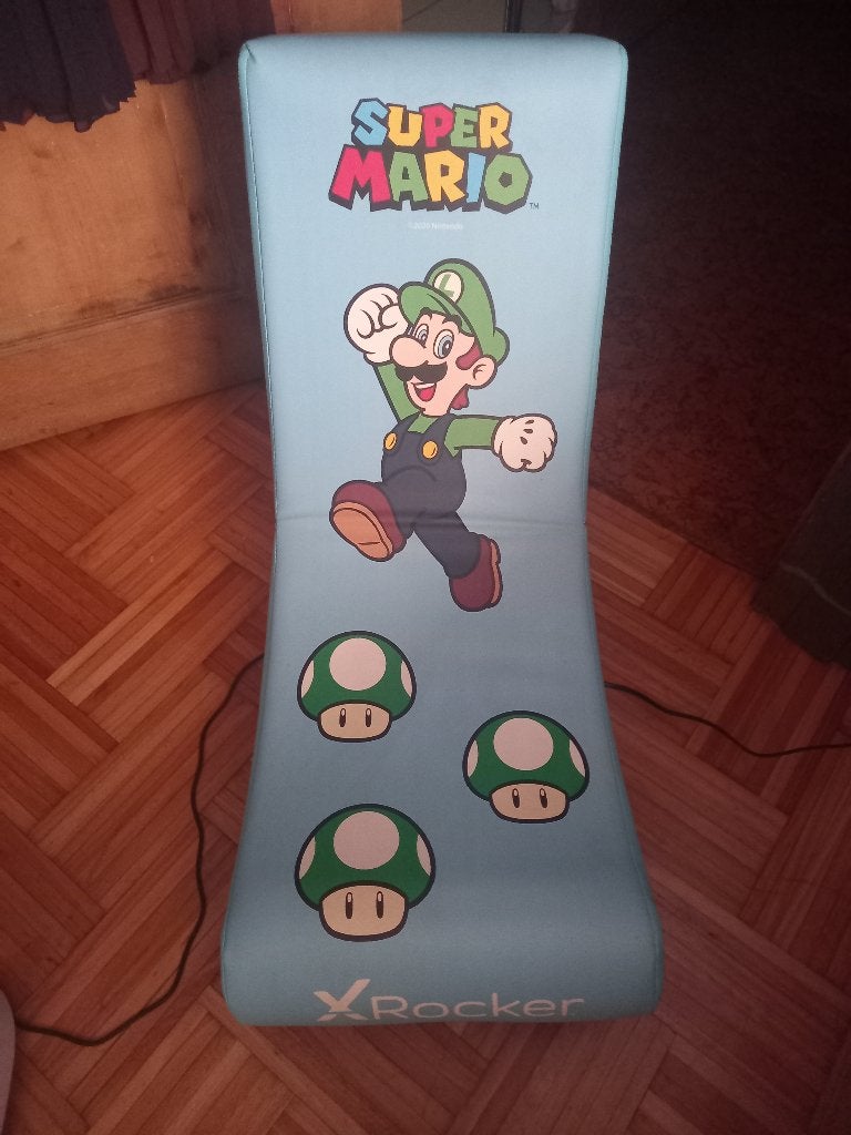 Fauteuil gaming a bascule luigi, Ophalen, Zo goed als nieuw