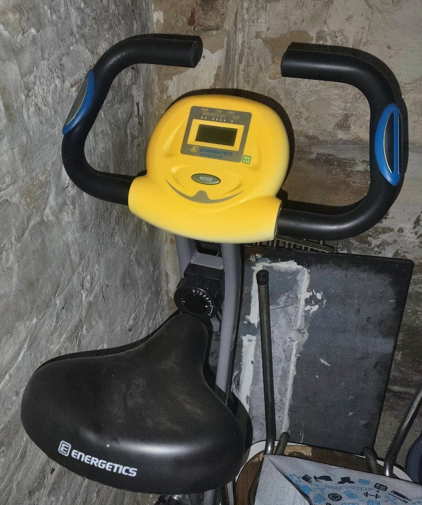 Velo d'appartement pliant - fitness, Jambes, Comme neuf, Enlèvement, Vélo d'appartement