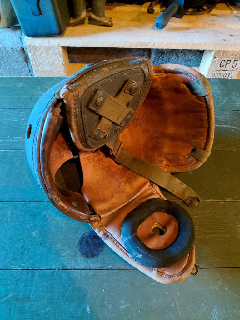 Casque tankiste abl, Collections, Enlèvement ou Envoi