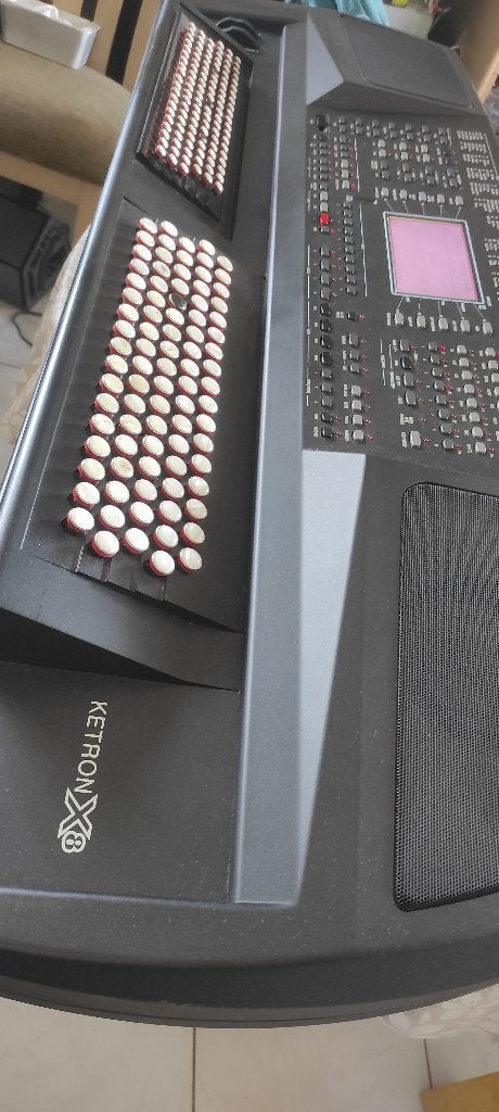 ACCORDEON klavier in KETRON keyboard X8, Ophalen, Zo goed als nieuw, Knopaccordeon